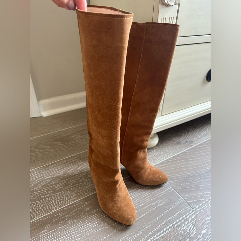 Club Monaco Suede Boots (made in Italy)